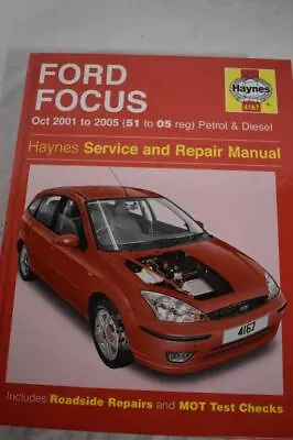 $6.10 • Buy Haynes FORD FOCUS (2001-2005) Service & Repair Manual (Hardback)
