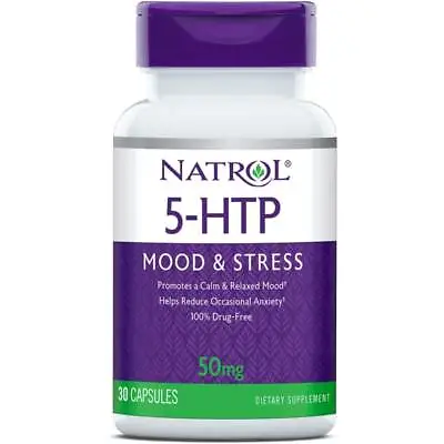 Natrol 5-Htp 50 Mg 30 Caps • $9.99