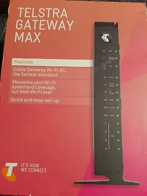 Telstra Gateway Max WiFi Cable Modem Router Good Condition • $19.99