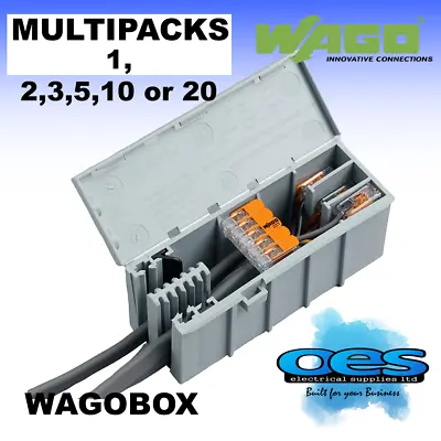 Wago Box Cable Connector Housing 221-4 Enclosure Junction Box Large And Small • £7.98