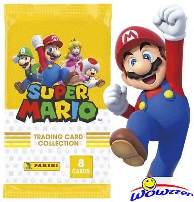 2022 Panini SUPER MARIO Factory Sealed TCG Foil Booster PACK With 8 Cards! • $9.95