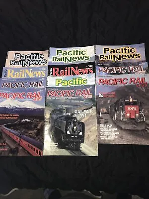 11 Issues Of Pacific Rail News Magazines • $61