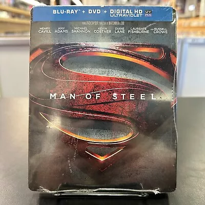 Man Of Steel (Blu-Ray Dvd) Steelbook - Walmart Exclusive. • $20