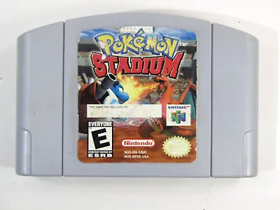 Pokemon Stadium (Nintendo 64 2000) N64 Authentic And Tested • $27.90