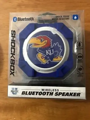 NCAA Kansas Jayhawks Wireless Bluetooth Speaker/ W Built In Mic USB Cable NWT • $16.95