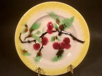 Antique French Majolica Fruit Plate 1800's • $50