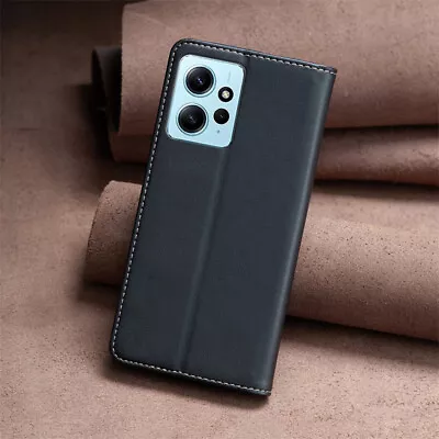 Retro Book Wallet Flip Cover Case For Xiaomi Poco X5 Redmi 12C A2 A1+ Note 12 4G • $17.75