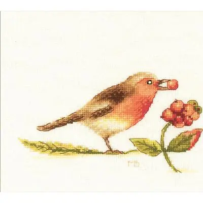 Lanarte Counted Cross Stitch Kit  Robin Marjolein Bastin  20x13cm DIY • $30.81