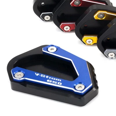 $17.66 • Buy Side Stand Enlarger Kickstand Plate Pad For SUZUKI V-STROM 650 /XT VSTROM 04-23