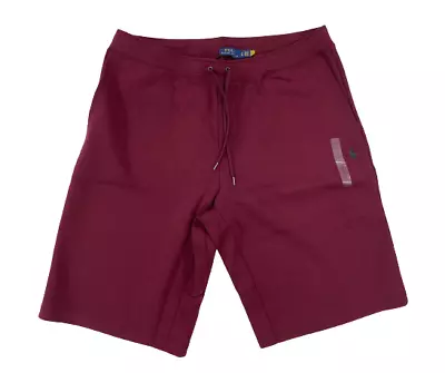 Polo Ralph Lauren Men's Burgundy Double Knit Shorts B&T • $40