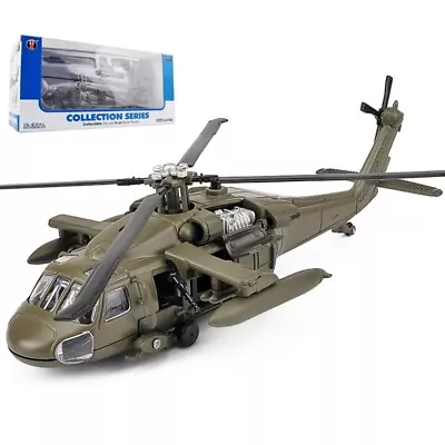 $34.50 • Buy American Black Hawk UH-60 Utility Helicopter Diecast Model Military Toy Vehicle