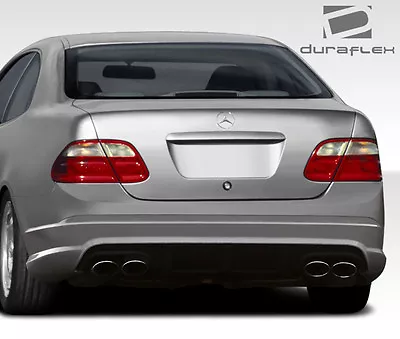 FOR 98-02 Mercedes CLK W208 C63 Look Rear Bumper 108056 • $251