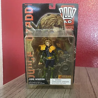 2000 AD Judge Dredd- Judge Anderson  ReAction Figure 1999 • $42.99