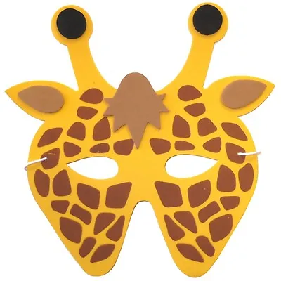 $25.66 • Buy 30 Giraffe Foam Masks - By Blue Frog Toys *New Design* For Children & Grown Ups