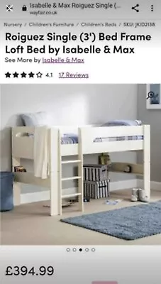 Mid Sleeper Bed Frame Wayfair Brand New  • £250