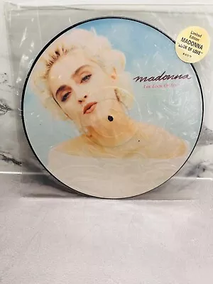 Madonna THE LOOK OF LOVE Picture Disc 12'' Vinyl -mega Rare - No Promo • $31