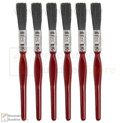 Half Inch Paint Brush Set 0.5  | 12mm Small Paint Brushes Pack Synthetic Brushes • £10.45