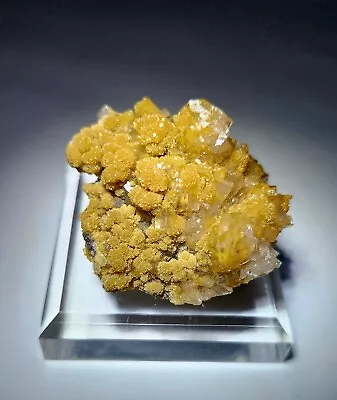 ***WOW-Combo Yellow Mimetite & Fluorescent Calcite Crystals Mine Mexico*** • $40