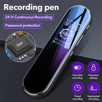 64GB  Digital Sound Recorder  Mini Voice Audio Magnetic Rechargeable MP3 Player • $21.46