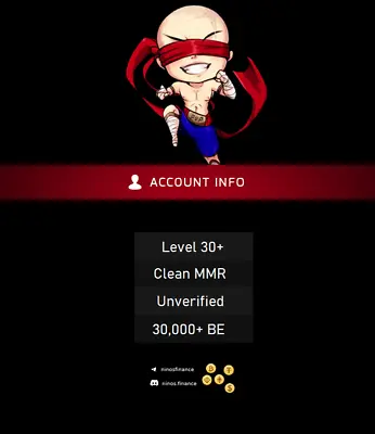 EUNE | League Of Legends Account | 30-100k BE | Level 30+ Smurf | Unranked | LoL • £7.79