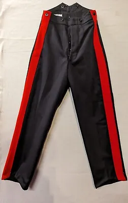 No1 Blues Uniform Trousers Red Stripe Mess Dress Reme Rcs High Waisted Wool • £29.99