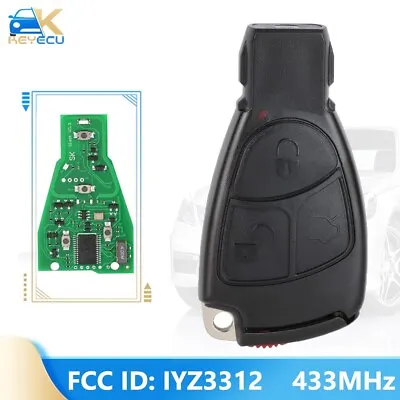 IYZ3312 Smart Remote Key Fob For MERCEDES Benz Class B C E CLS CLK ML 433MHz • $25.39