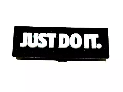 Nike  Swoosh ~ Jibbitz Crocs Shoes Wristband Charm ~ Just Do It. • $9.95