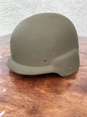Helmet US Military PASGT UNICOR Size L-2 And Green Web Belt Canteen With Cover. • $160