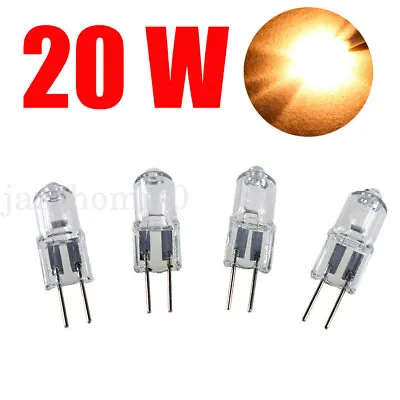 Up To 20pcs G4 Halogen Light Bulbs 20W Long Life Capsule Lamps 12v Warm White • £1.83