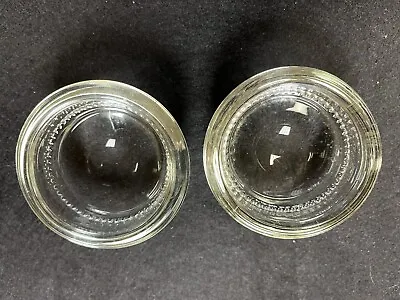 Vintage  Domed Magnifying Glass / Paper Weights- 3  Round.  Set Of Two • $25