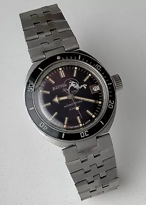 Vostok 2416.B Automatic Scuba Dude Amphibian Original Soviet Mechanical Watch • $209.50