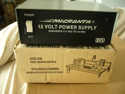 Micronta 12 Volt Power Converter  NIB • $30