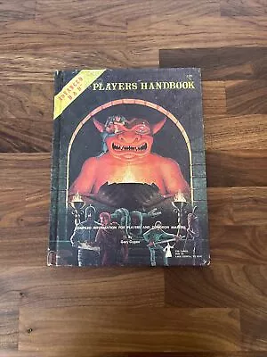 Advanced D&D TSR 1980 Players Handbook 6th Printing #2010 Rpg Dungeons & Dragons • $49.99