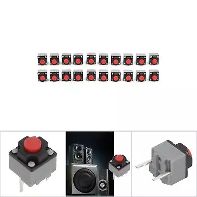 20pcs 6x6x7.3mm Tactile Push Button Switch Waterproof Micro Tact Switch Tool • $9.34