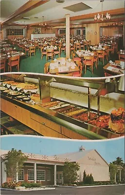 Fort Lauderdale FL Sweden House Smorgasbord C.1960s Florida Restaurant Postcard • $7.89