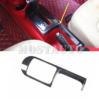 For VW Beetle ABS Carbon Style Center Gear Shift Box Frame Cover Trim 2003-2010 • $29.99