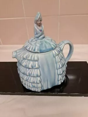 1930s Rare Ye Daintee Laydee Crinoline Lady Sadler Painted Face Teapot. • £25