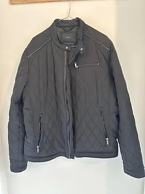 Zara Men’s Biker Jacket Black XL  • £14