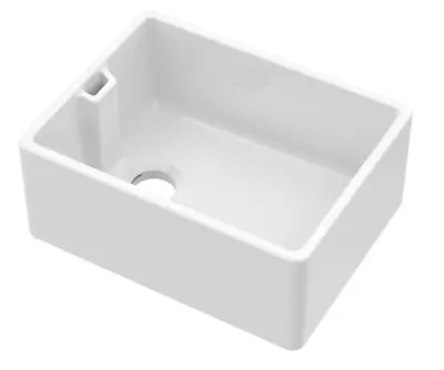 Balterley Fireclay Single Bowl Belfast Kitchen Sink - 595 X 455 X 245mm • £230