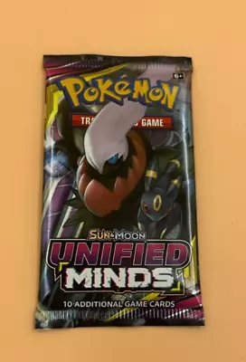 Pokémon TCG: Sun And Moon Unified Minds Booster Pack - 10 Cards | SEALED | NEW • $19.99