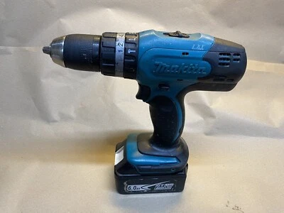 £26.50 • Buy Makita DHP453 Cordless 18V LXT Li-ion 2 Speed Combi Drill  Good Used Condition .