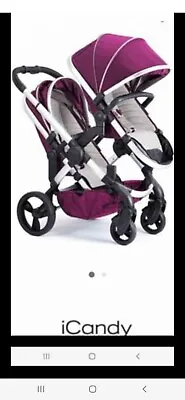  Double Buggy Travel System Icandy Peach 5 • £400