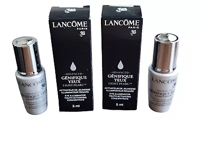 10ml Lancome Advanced Genifique Yeux Light Pearl Eye & Lash Concentrate (2x 5ml) • £12.99