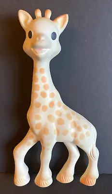 Sophie The Giraffe Soft Rubber Squeaker Squeaky Toy Teether 7 Inches Vulli  Baby • $12