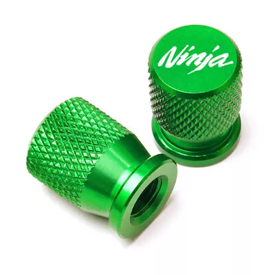 For Kawasaki Ninja 250 300 400 650 ZX-R 1984-2023 Tire Valve Stem Cover Cap Plug • $4.49