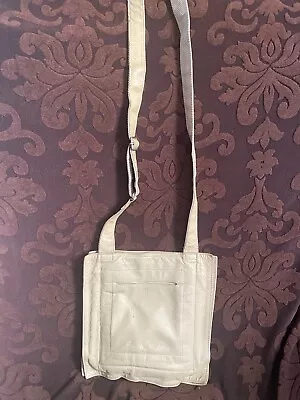 Masaki Matsushima Paris Vintage …soft Yellow Crossbody Leather Bag Purse • $49.99