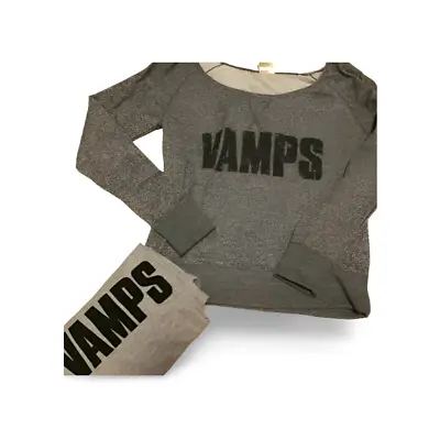VAMPS Long T-shirt S Size Gray With T-shirt USED HYDE K.A.Z From JAPAN • $33