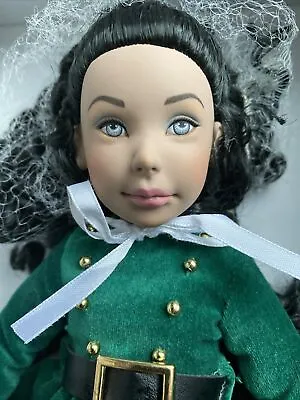 $199 • Buy Affordable Designs Leeann Santa’s Helper Green 12” Dressed Doll New Complete Nib