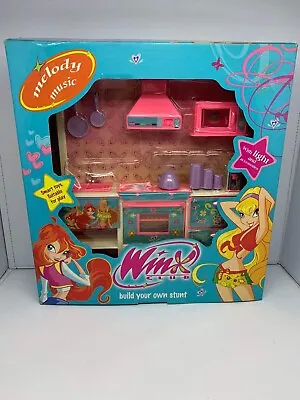 VTG Winx Club Build Your Own Stunt Melody Music Kitchen REPLICA MASTER COPY NEW • $44.99