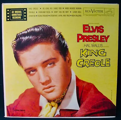 ELVIS PRESLEY~King Creole~N Mint Album-RCA VICTOR #LPM 1884~Long Play On Labels • $149.99